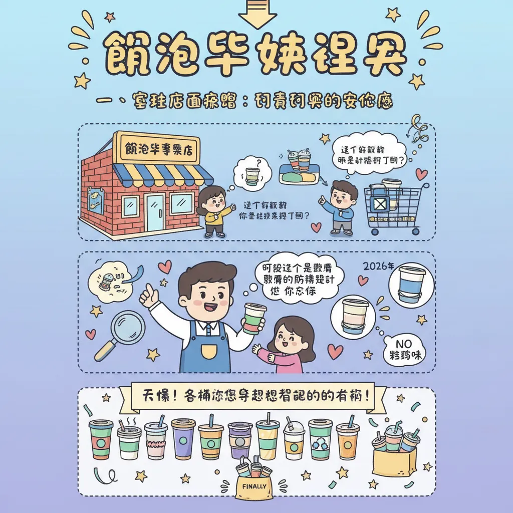 一、實體店面採購：即看即買的安心感