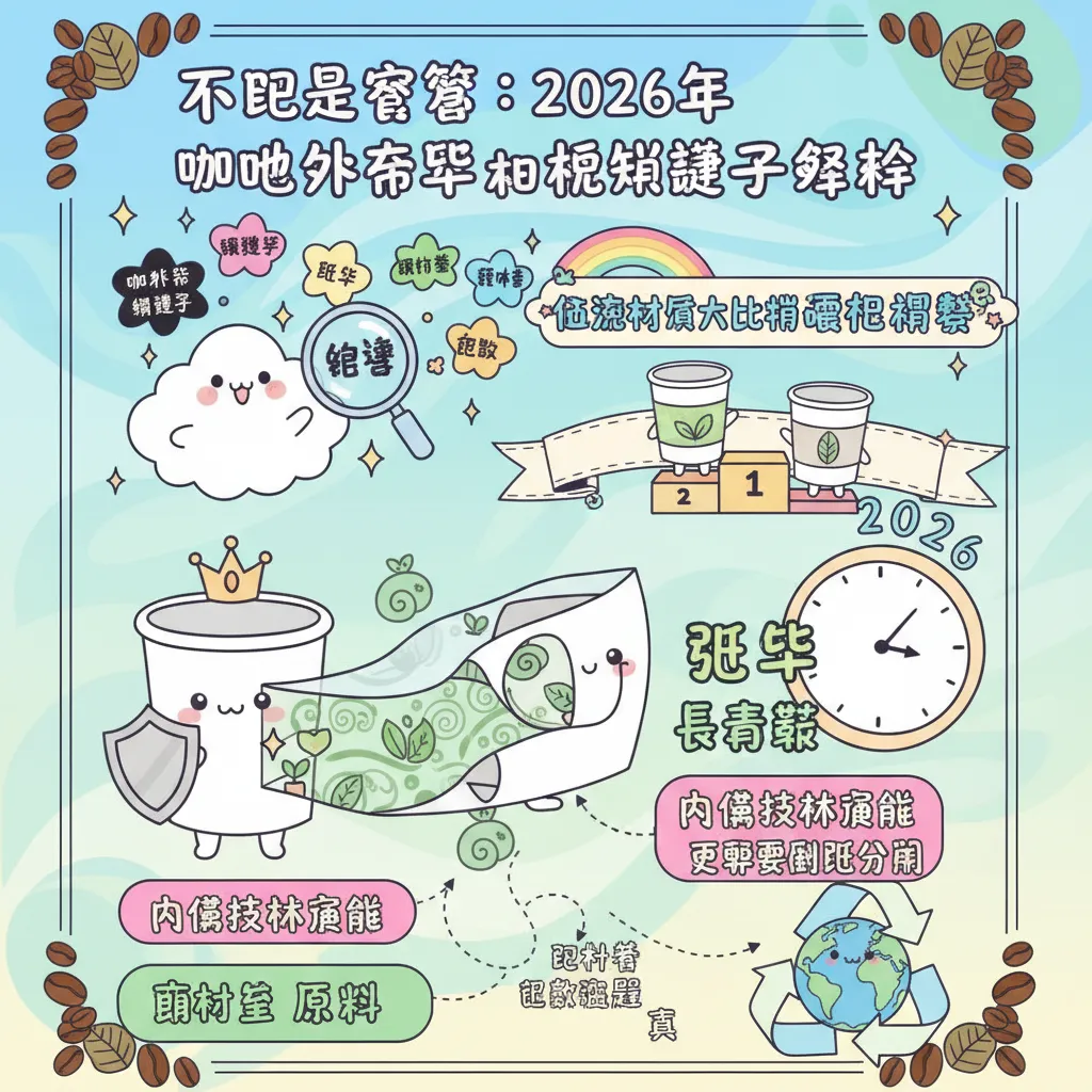 不只是容器：2026年咖啡外帶杯的核心關鍵字解析