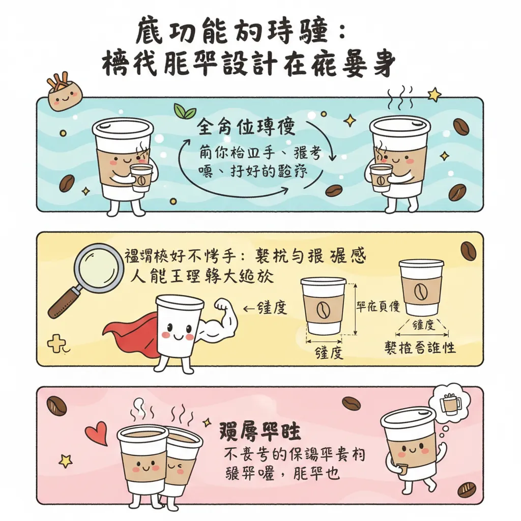 從功能到體驗：現代紙杯設計的核心要素