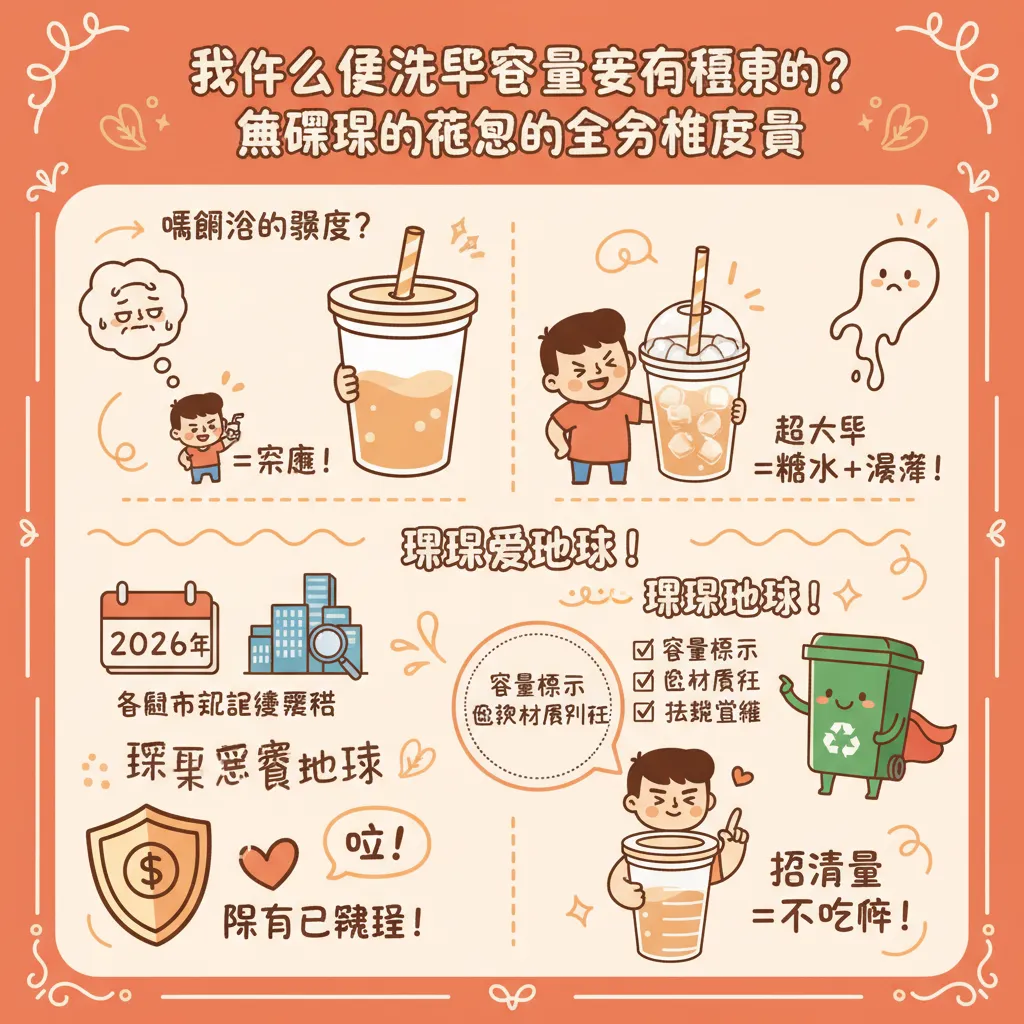 為什麼免洗杯容量這麼重要？從環保到荷包的全方位考量