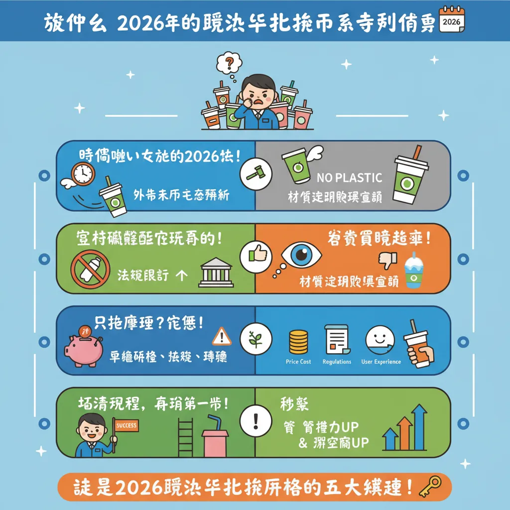 為什麼2026年的飲料杯批發市場特別重要？