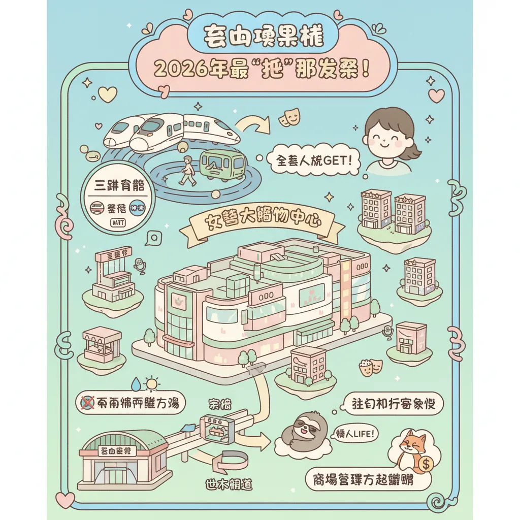 臺中娛樂城結合三鐵共構，打造全新一站式購物體驗