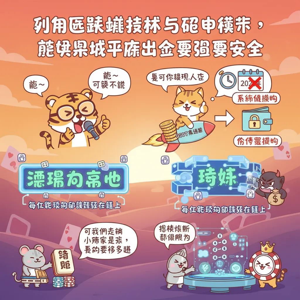 利用區塊鏈技術與加密貨幣，讓娛樂城平臺出金更穩更安全